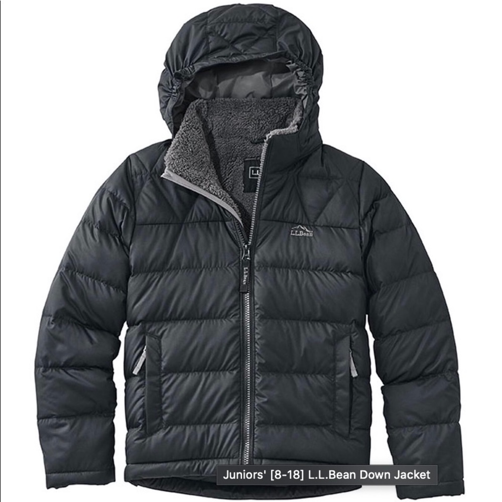 Fleece Lined Down Jacket